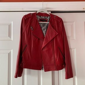 Red Leather Jacket